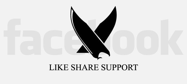 follow us on facebook