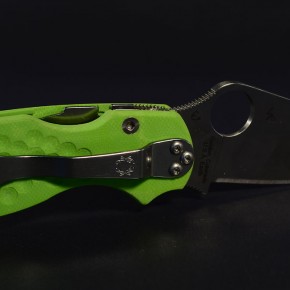 Spyderco Para-Military 2 custom scales "the lab"