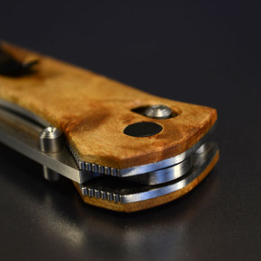Benchmade 710 custom scales "golden"