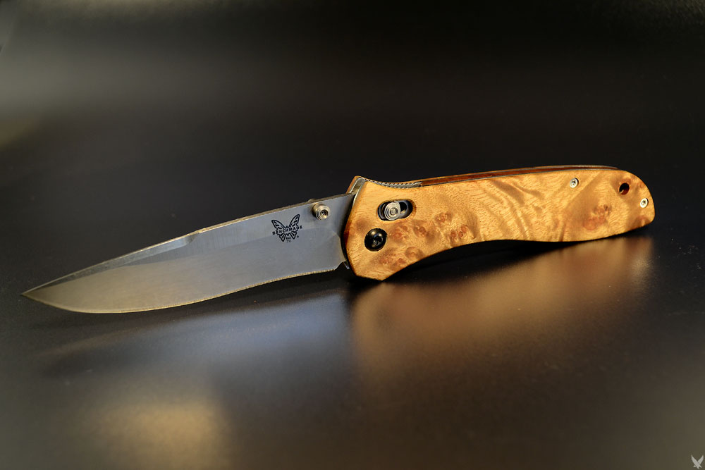 Benchmade 710 custom scales "golden"