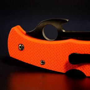 Spyderco Endura 4 Wave "safety"